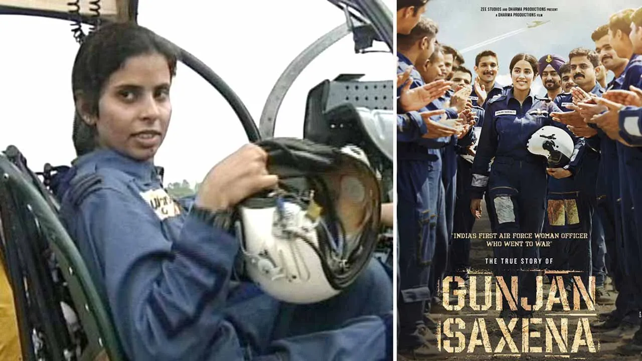 Jhanvi Kapoors first look for The ‘Kargil Girl'