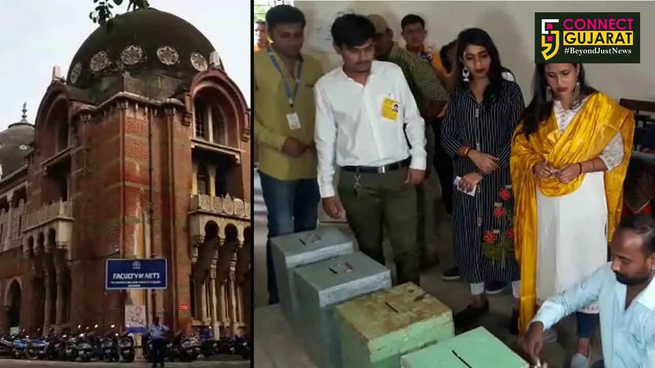 MSU Baroda students elections starting peacefully