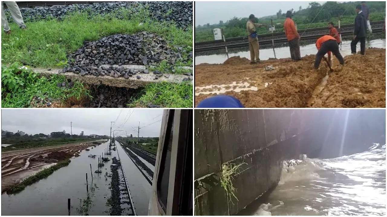 Dedicated staff of railwaymen ensure the train movements at Vadodara division after the flood fury
