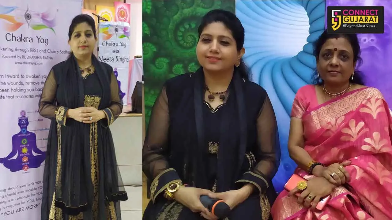 Workshop by renowned Chakra Science expert Neeta Singhal in Vadodara