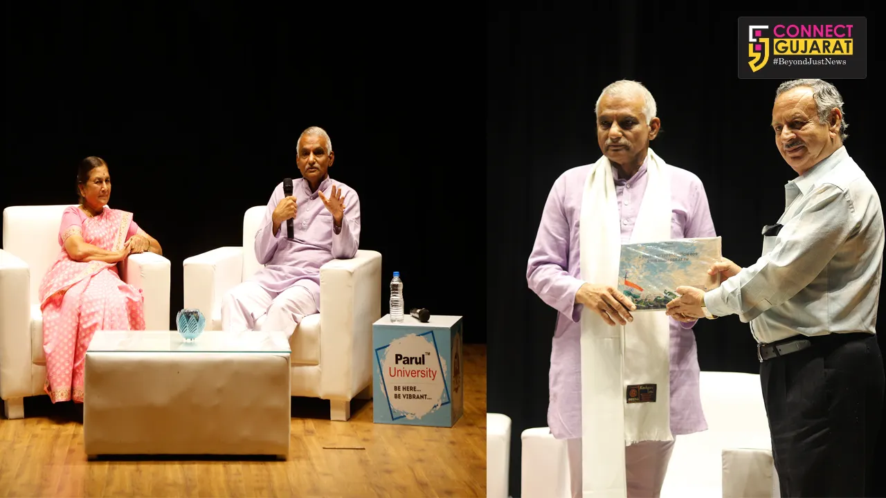 Dr Prakash Amte and Mandakani Amte’s Visited Parul University