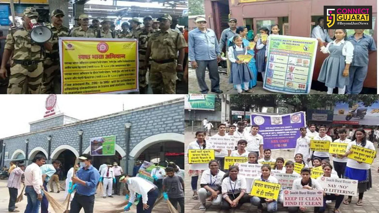 5thDay of “Swachhta Hi Sewa Pakhwada” also observed on “Swachh Station” theme