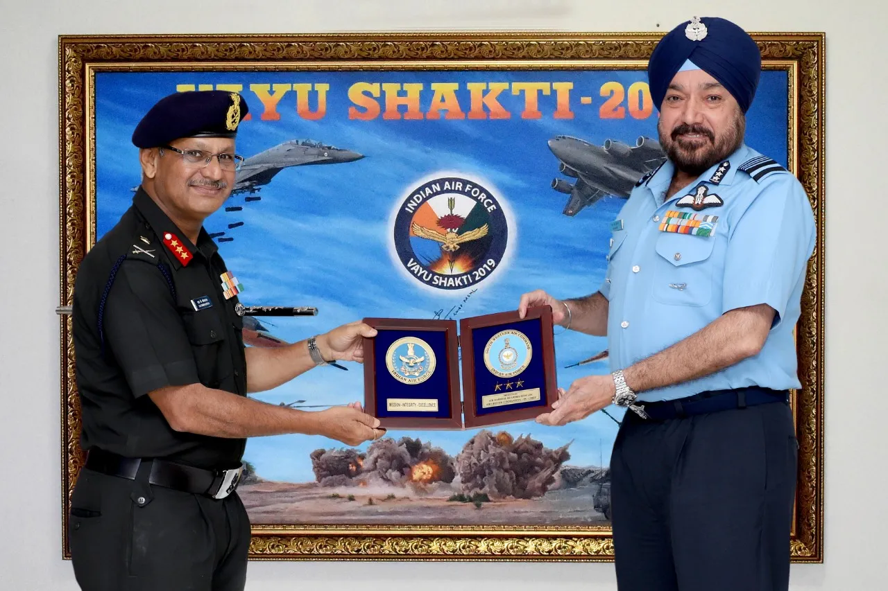 Visit of Engineer-in-Chief to HQ SWAC