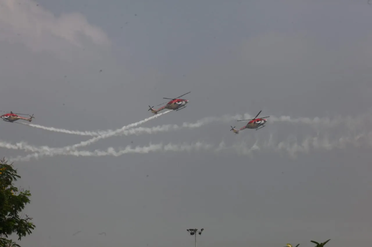 Air Show at Air Force station Vadodara