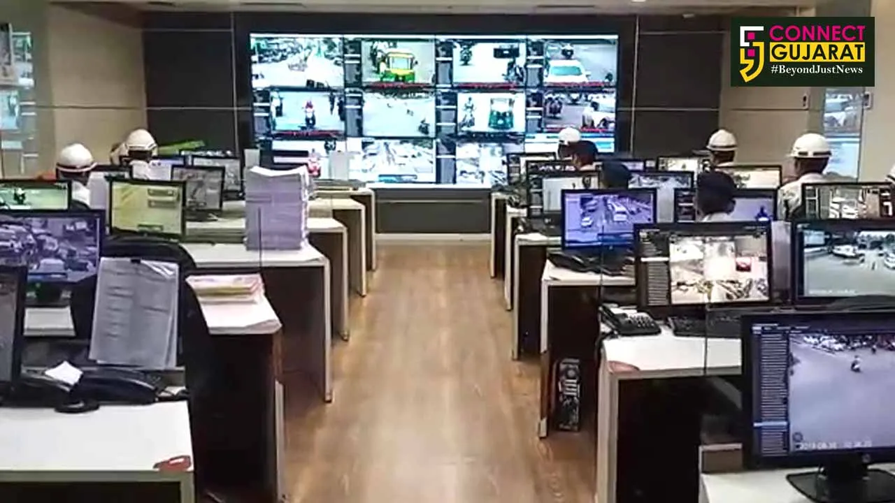 Vadodara traffic police use traffic announcement systems to aware people about traffic rules
