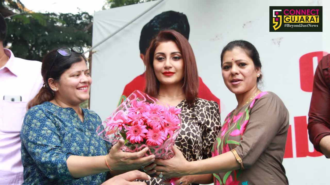 Bollywood actors Rimi Sen Jackky Bhagnani in Vadodara