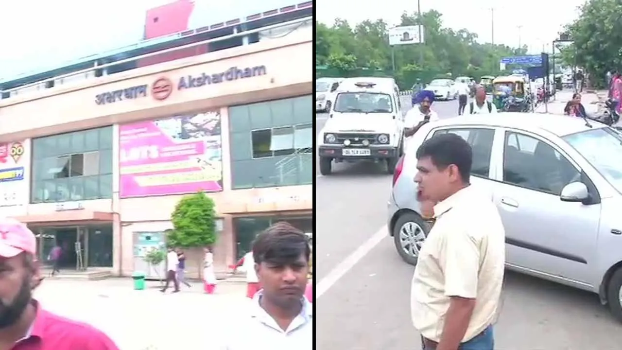 Gunmen open fire at police near Akshardham temple in Delhi