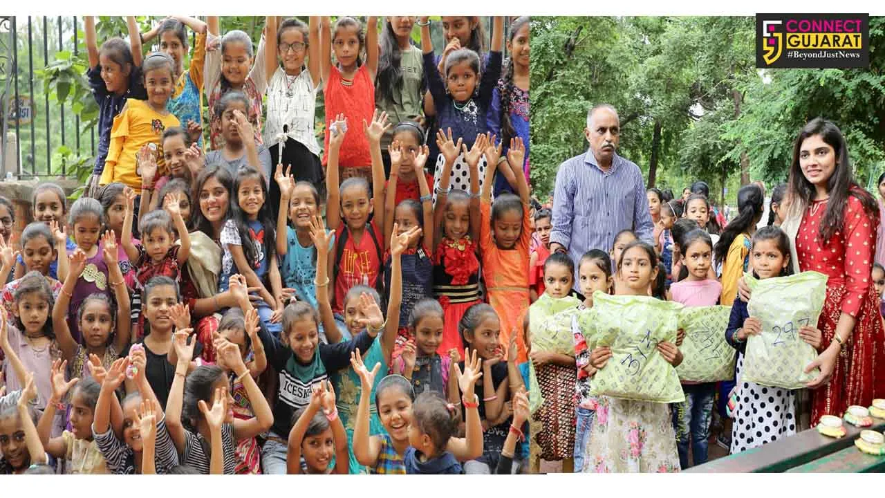 Vadodara based social worker Nishita Rajput organise Diwali celebration for poor girls
