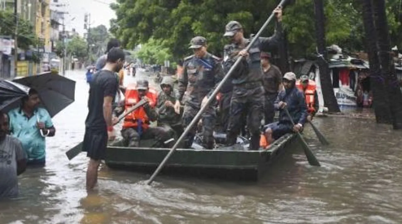 Bihar Floods: NDRF teams, IAF choppers deployed for rescue, relief works