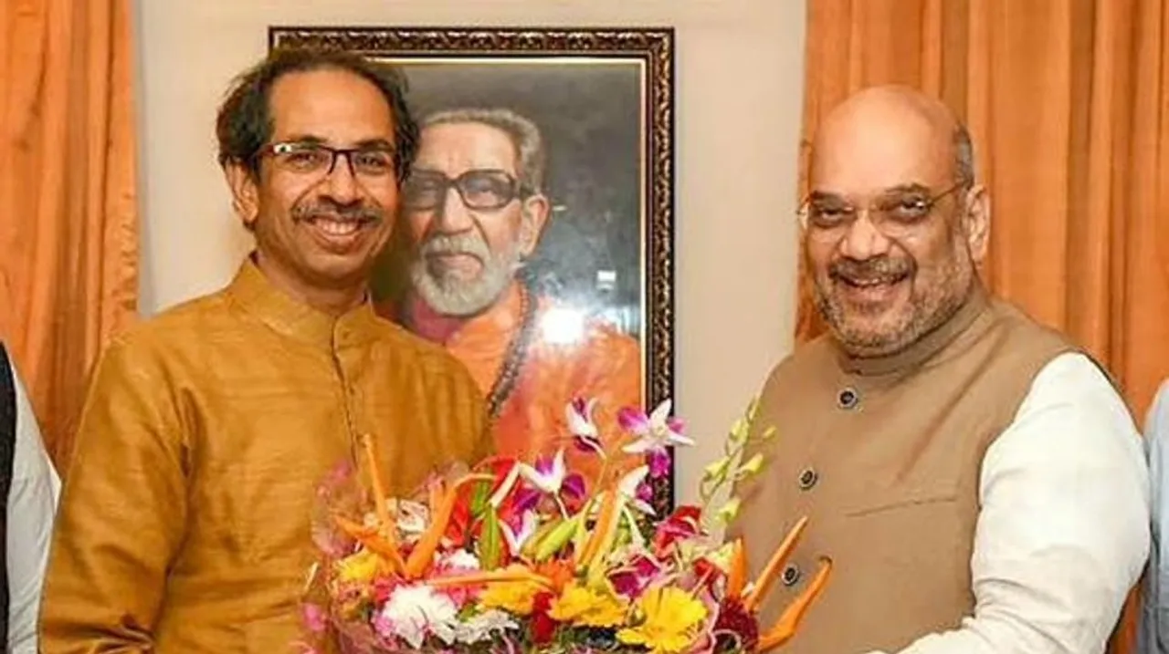 Amit Shah talks with Uddhav Thackeray, may visit Mumbai after Diwali