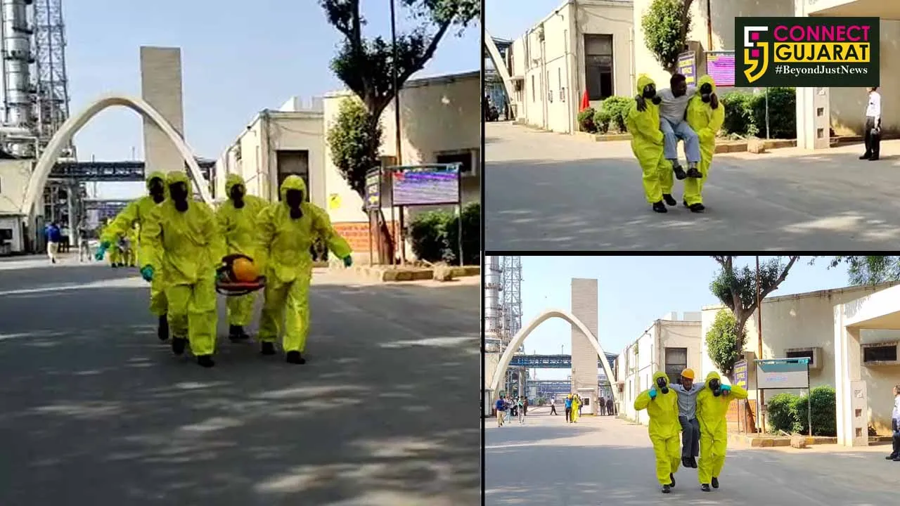 Mega Mock Drill organised at six districts of Gujarat
