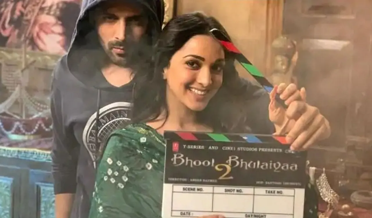 Bhool Bhulaiyaa 2 goes on floor, Kiara Advani-Kartik Aaryan mark ‘Shubharambh’ with clapper