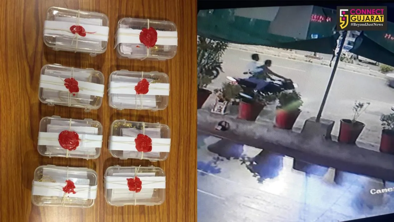 Vadodara police anti chain snatching squad caught two notorious chain snatchers
