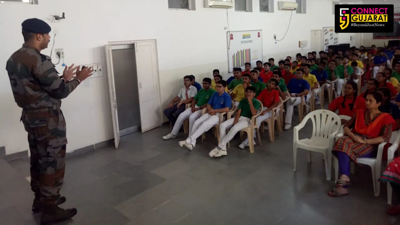 Army conducts student outreach campaign at Bhuj