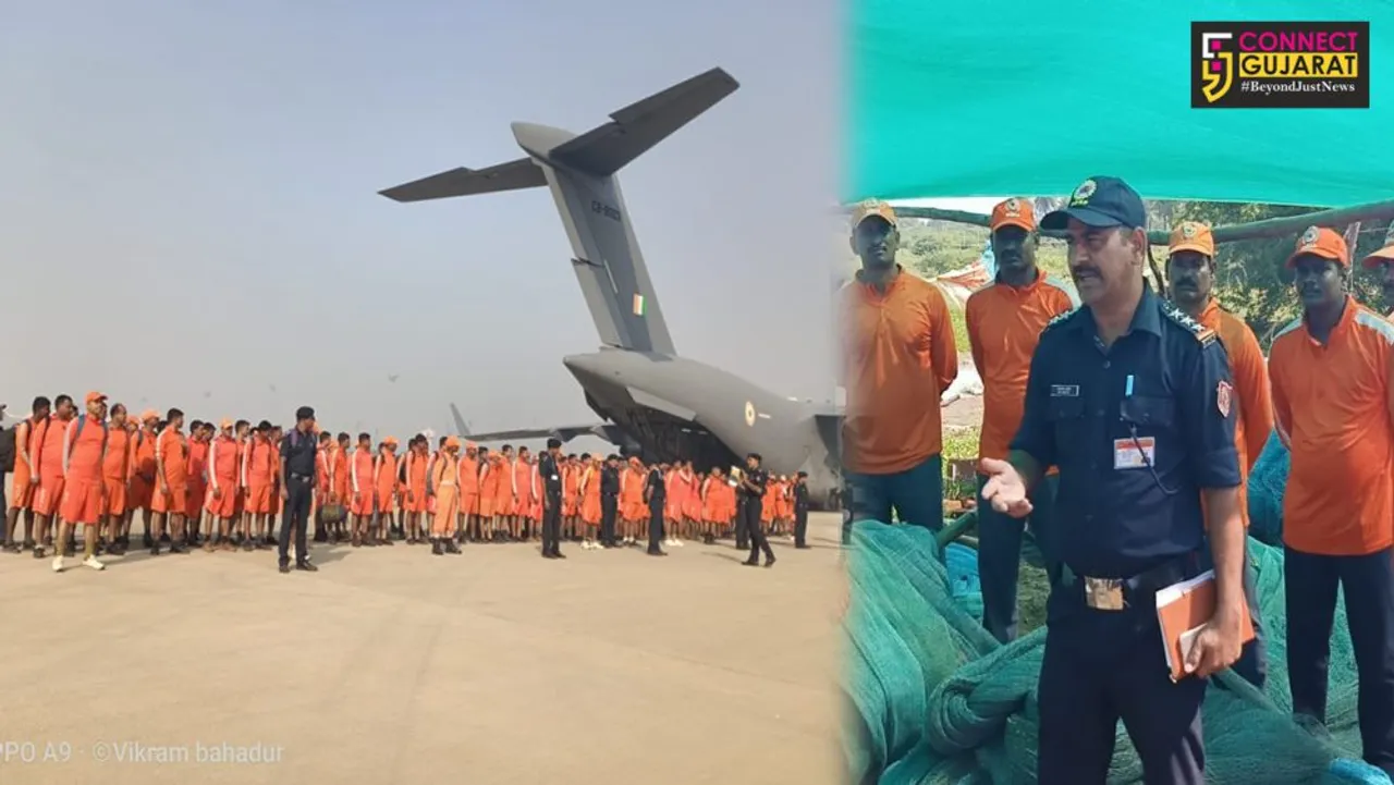 NDRF put 35 teams at different locations for cyclone MAHA