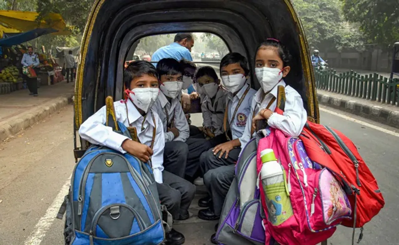 Delhi schools to be shut till Tuesday due to pollution