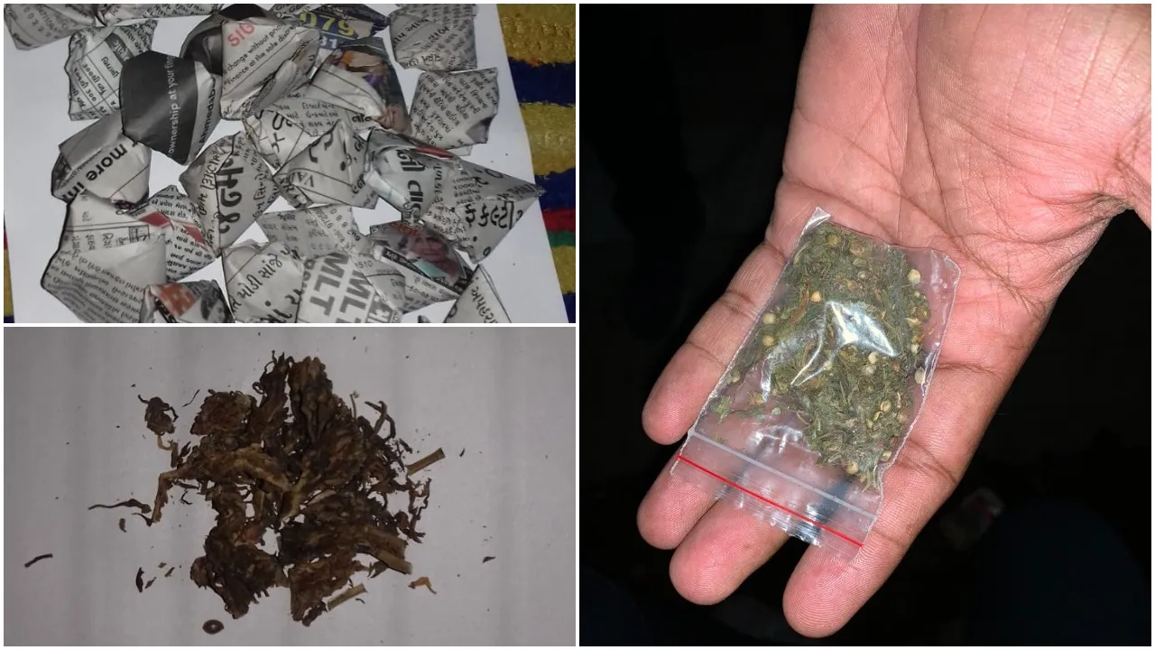 Vadodara police raided around 10 places in city and caught people