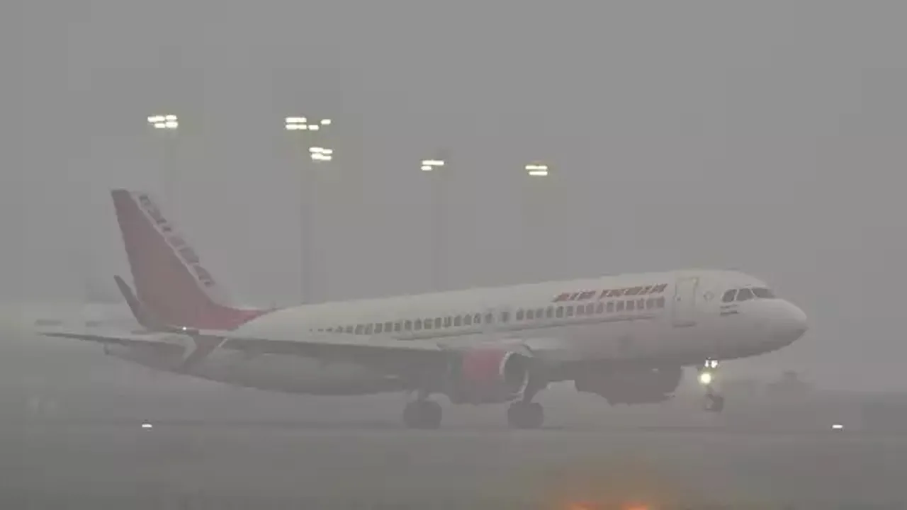 Air quality deteriorates in Delhi, flight operations affected