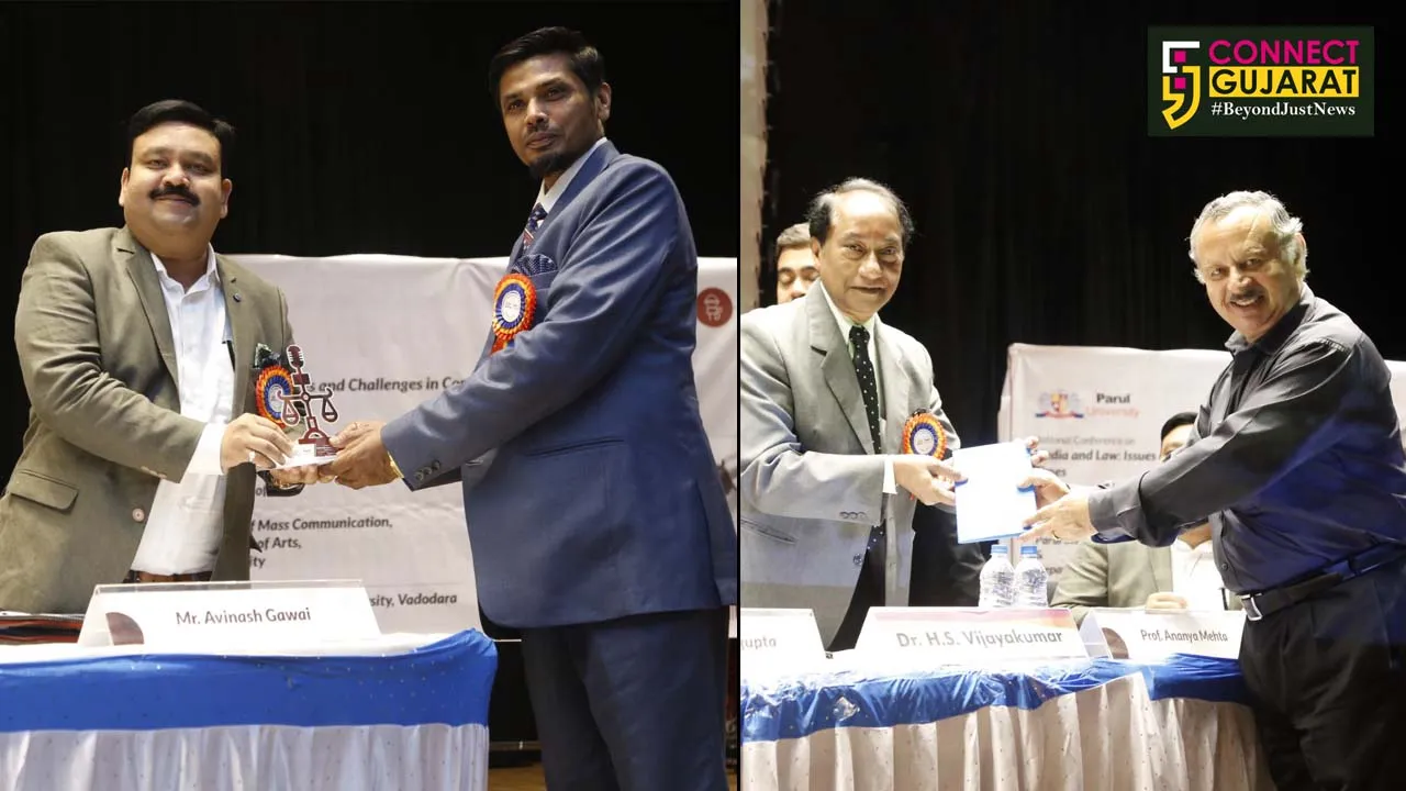 National Conference on “Media and Law”: Issues and Challenges in contemporary times held at Parul University