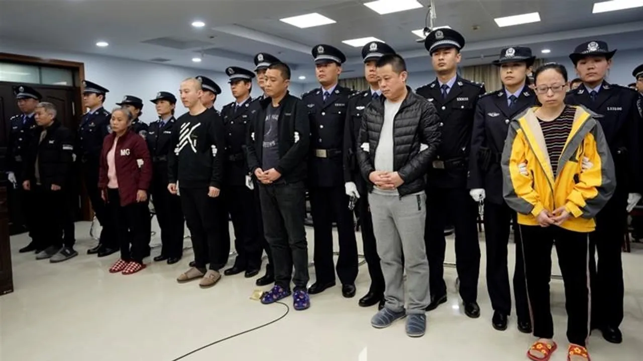 China sentences 9 to jail for smuggling fentanyl to US