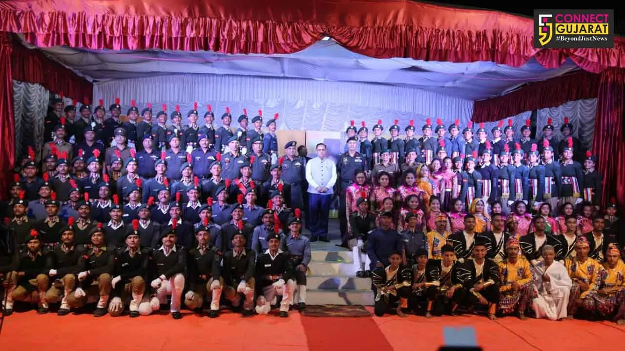 Chief Minister send off Gujarat NCC Republic Day parade contingent