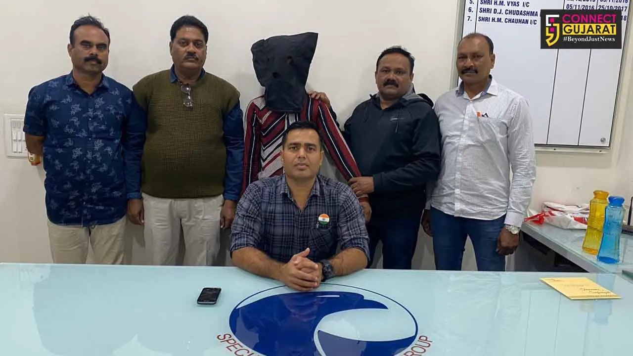 Vadodara SOG caught accused in 2018 Navlakhi robbery case