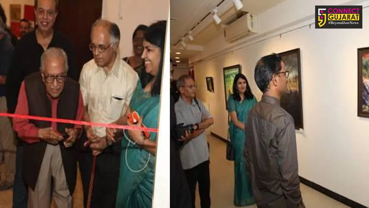 Railway officer turned to world of colour and canvas