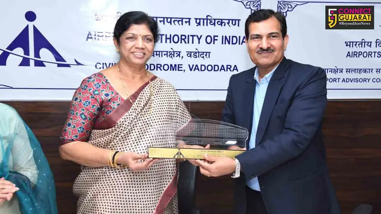 Airport Advisory committee meeting held at Vadodara airport