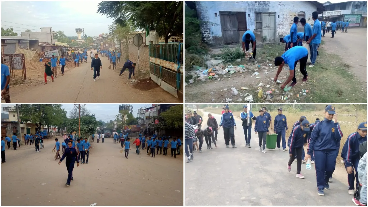 Swachhta pakhwada by NCC directorate Gujarat
