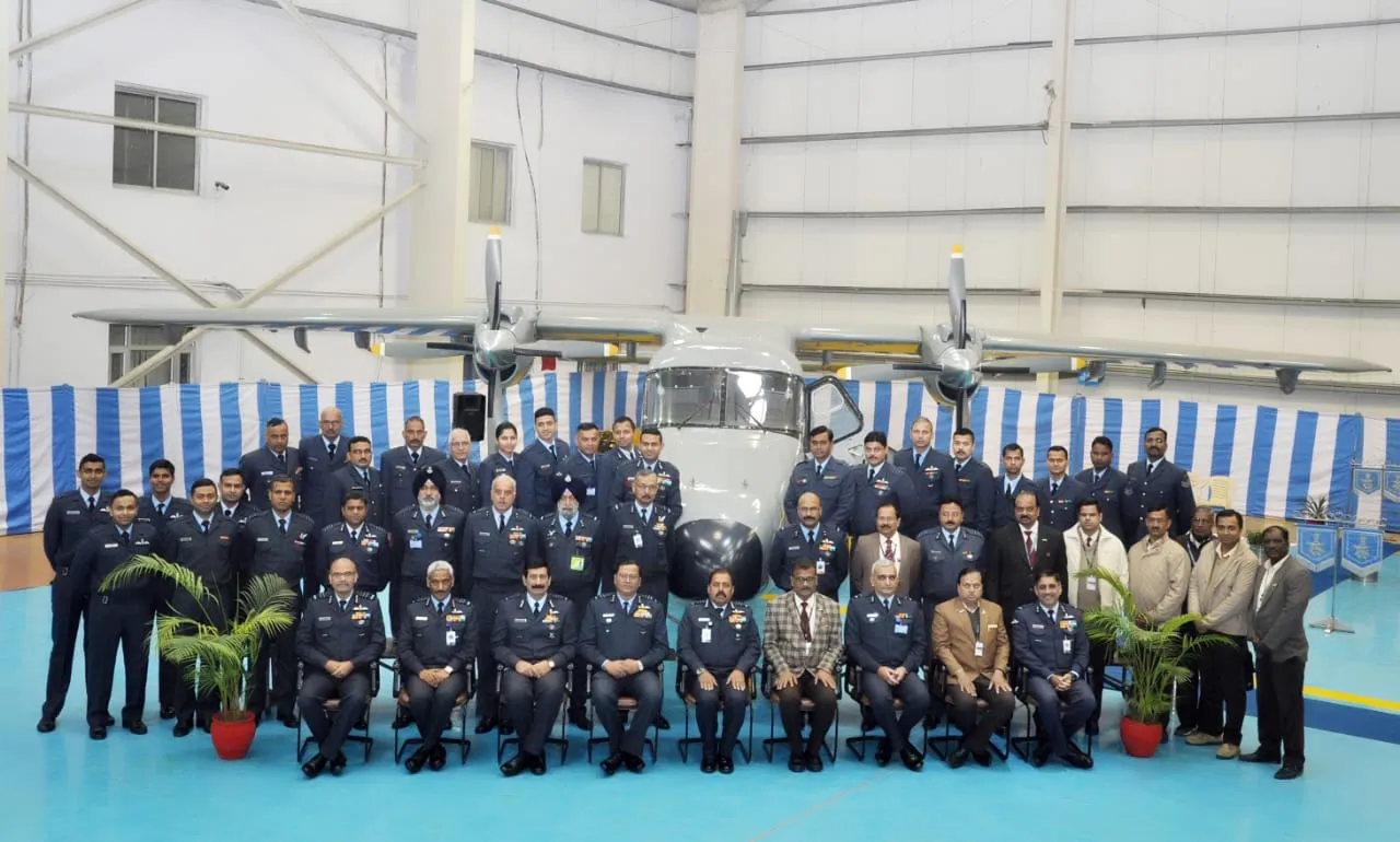 Induction of flight inspection system Dornier aircraft into 41 Squadron