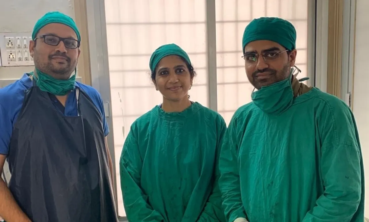 High Risk case of two big tumours operated at Parul Sevashram hospital
