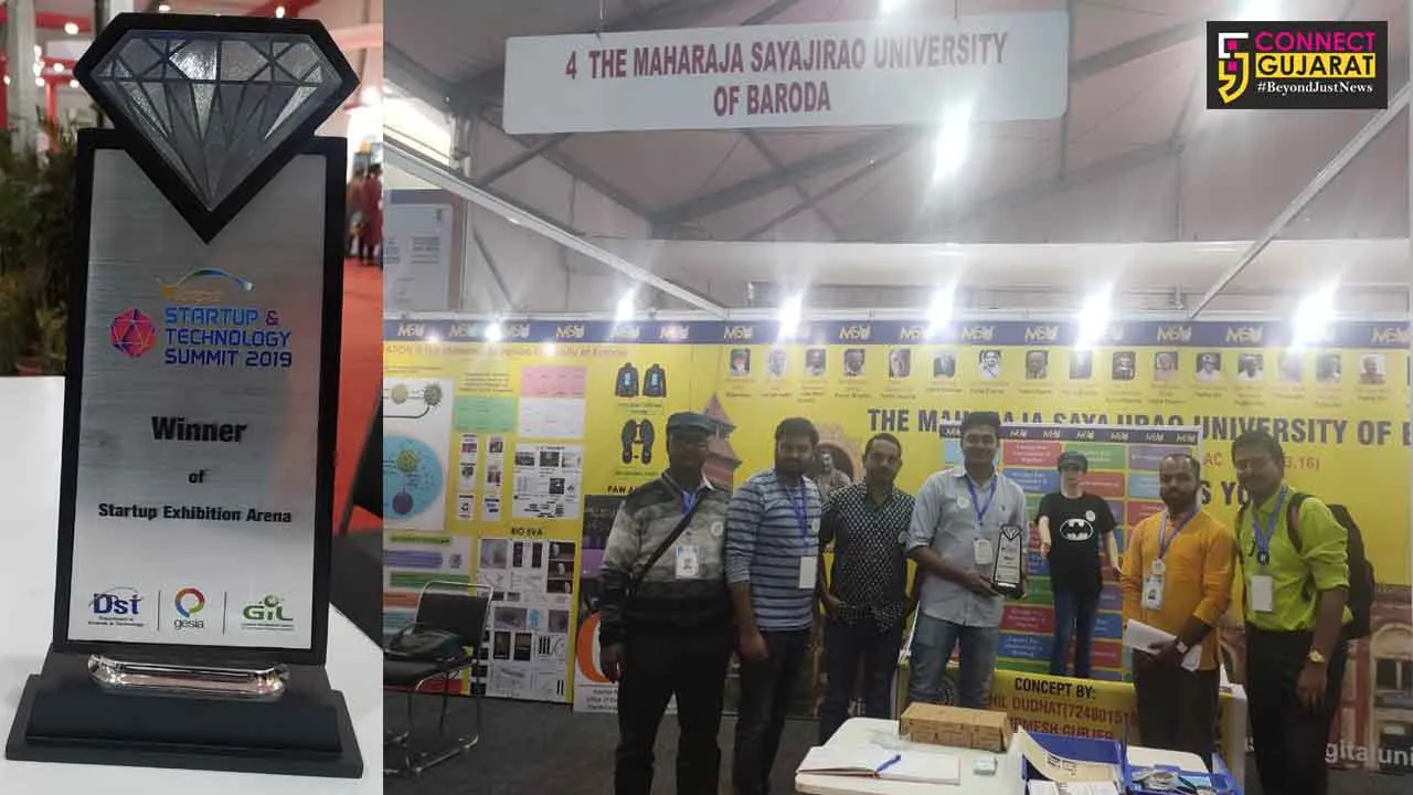 MSU students won best innovative concept award at Vibrant Start up Summit