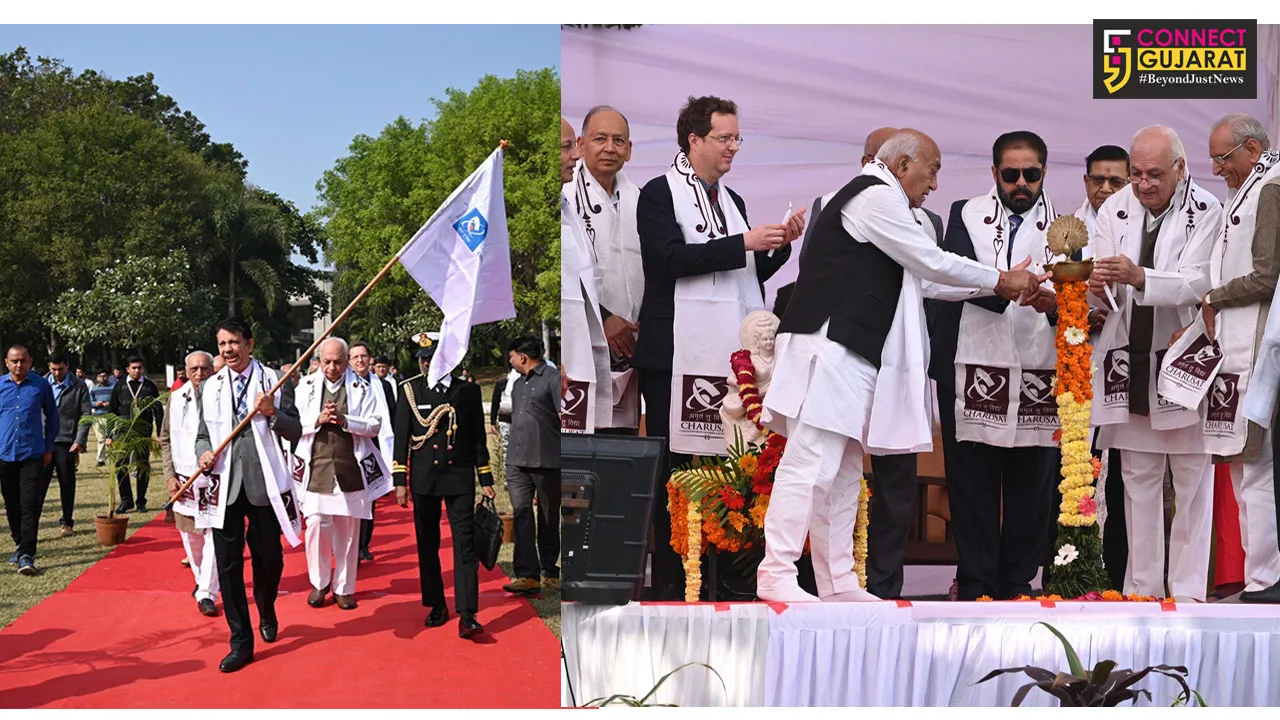 Dawn of New Life for 2048 Graduating Students as Charusat observes 9th Convocation
