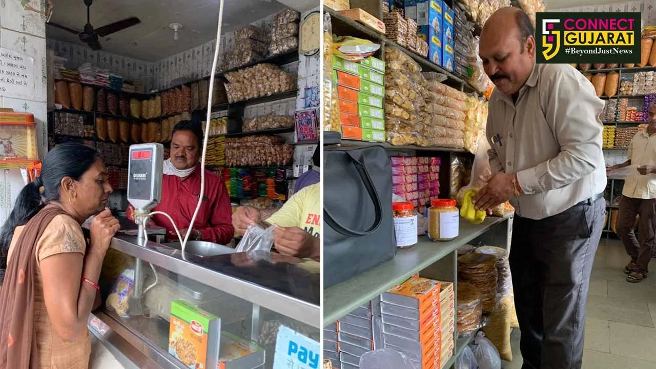 VMSS health department teams conduct checking at Jalebi Undhiyu sellers