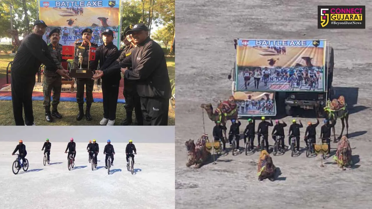 Run to Rann from Jaisalmer to Koteshwar flagged in at Jaisalmer