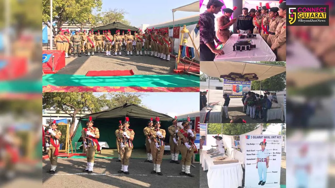 Indian Army and NCC participate in ISRO Science exhibition at Surendranagar, Gujarat