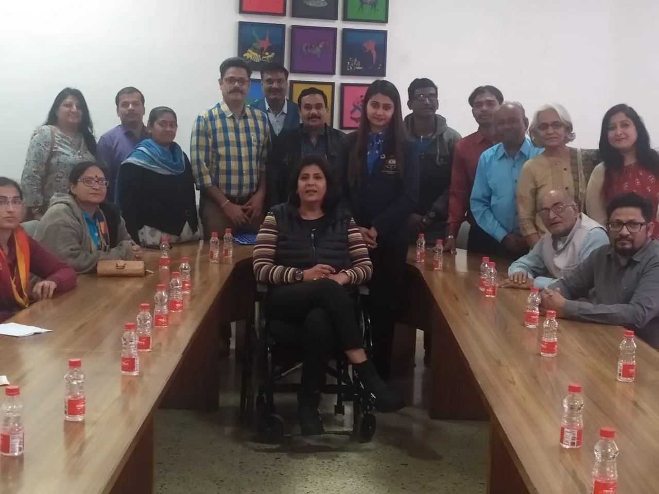 Padmashree Deepa Malik shows her readiness to work with NGO's in Vadodara