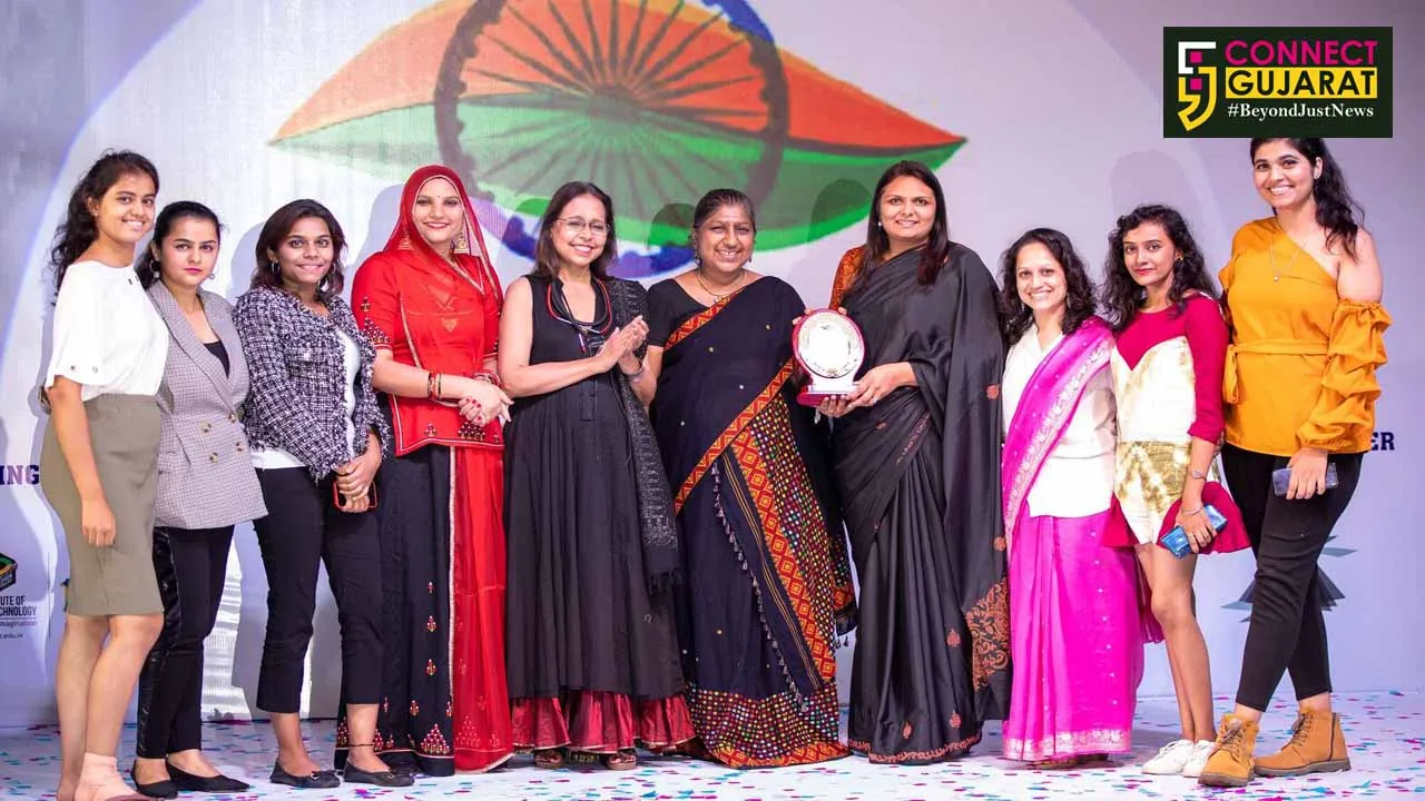 Vadodara’s students awarded for making Khadi a fashionable & economically sustainable trend of today