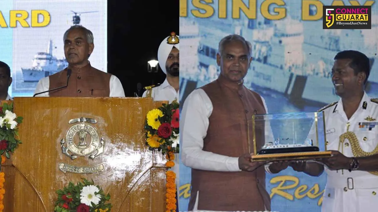Indian Coast Guard day celebrations at Gandhinagar