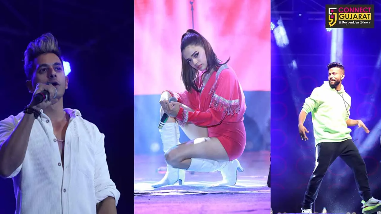 Shalmali sets the stage on fire at Parul University’s annual technical fest Projections’20