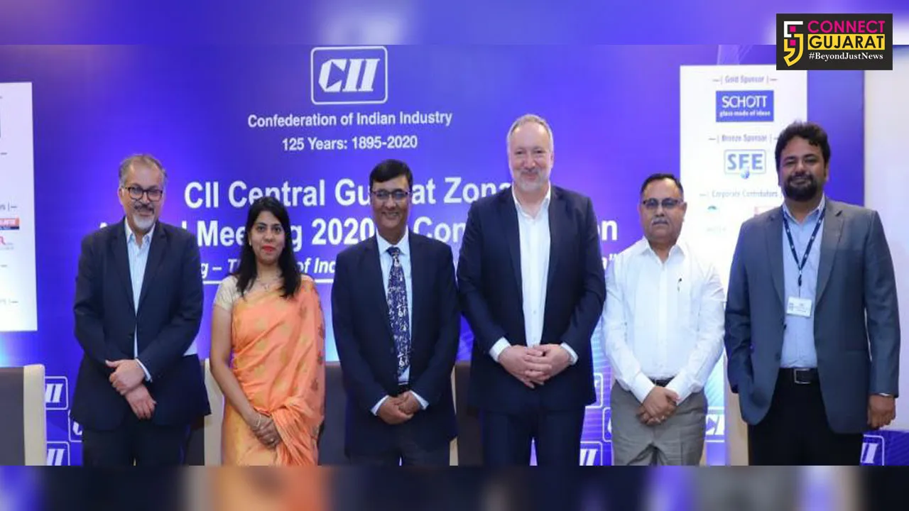 200 delegates attended the Annual meeting of CII Central Gujarat Zone Vadodara