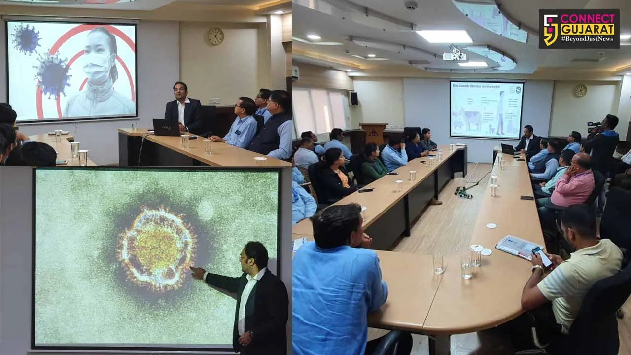 Vadodara airport conducted a Coronavirus seminar for its staff and stakeholders