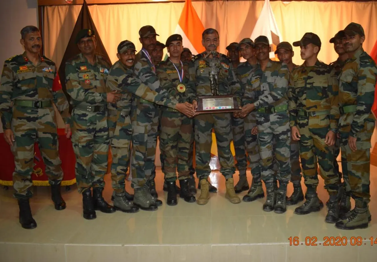 Indian Army Scout Master competition conducted at Jaisalmer