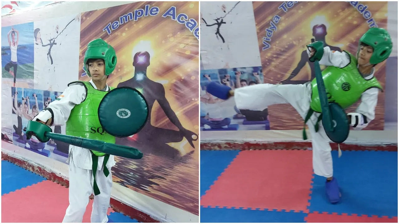 For the first time, a Martialartist from Delhi got a place in the squad Martial Arts Games