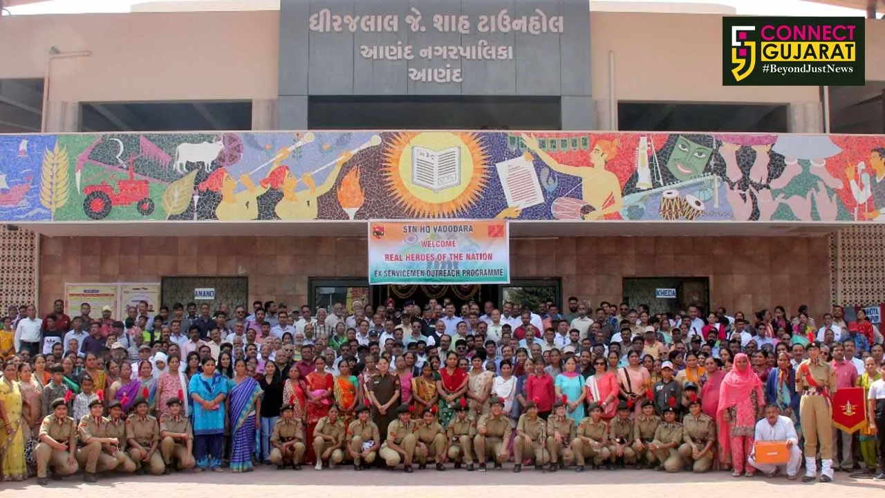 Army conducts outreach programme at VV Nagar Anand