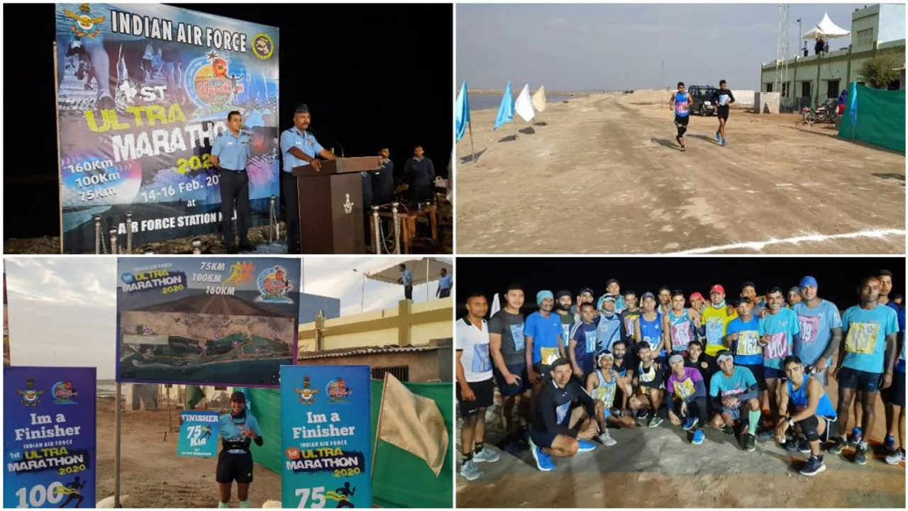First ever IAF Inter Command Ultra Marathon starts in Naliya