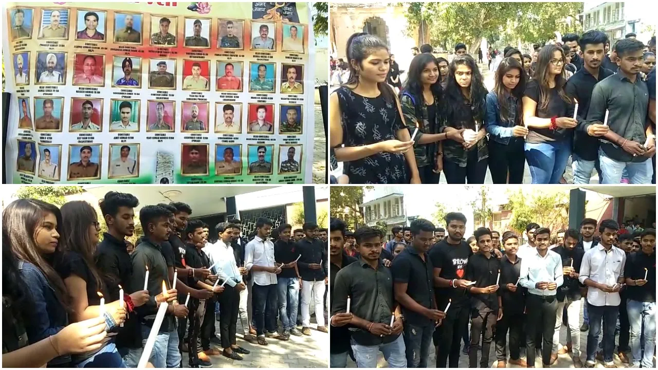 Students of MSU Baroda celebrated Valentine's day with simplicity