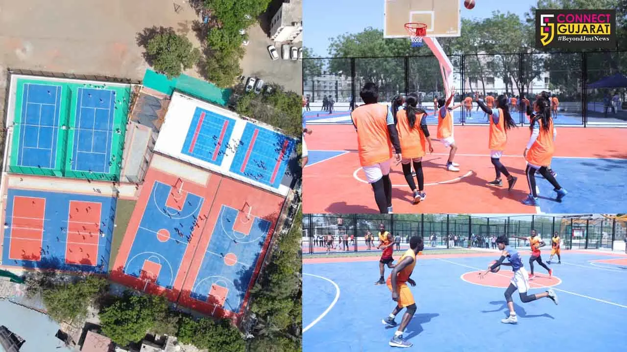 Vadodara : Inaugural of Outdoor Sports Complex at Parul University