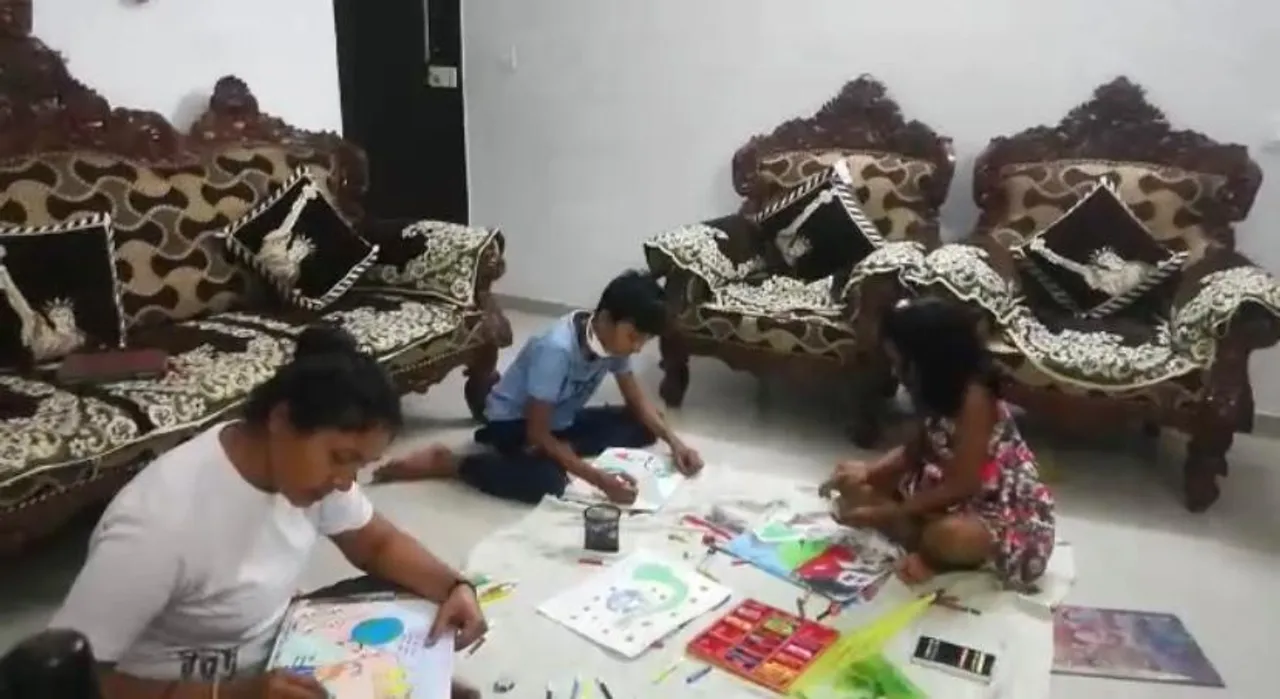 Residents of Sangani Skyz in Vadodara organise online competitions for their members