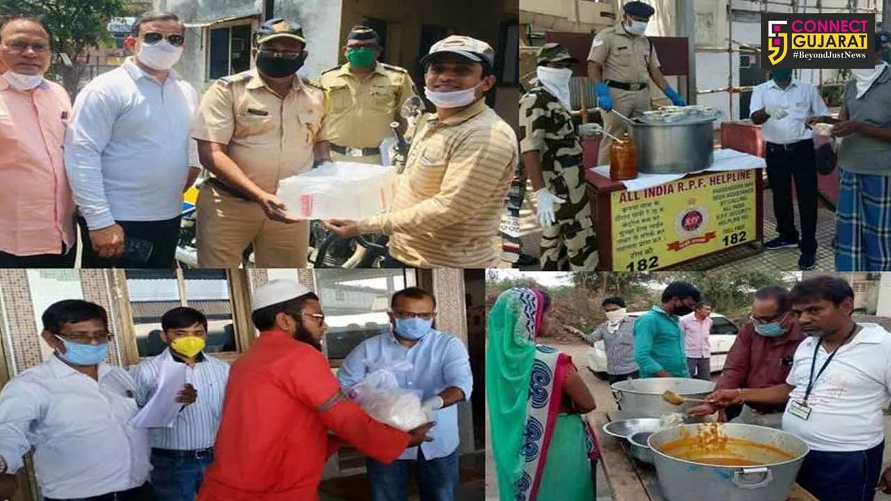 WR and IRCTC continue feeding needy persons with motive No One Sleeps Hungry